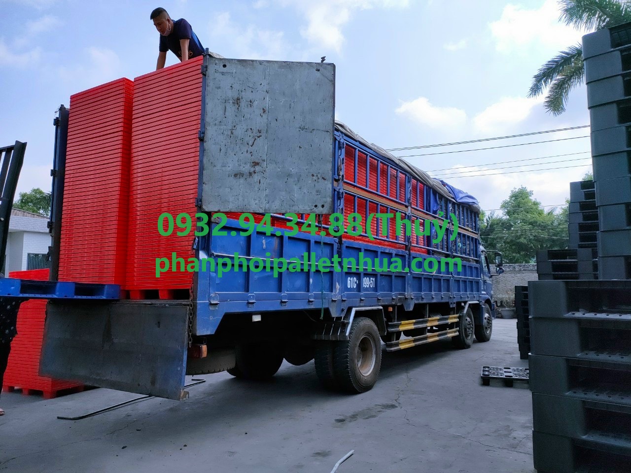 kích thước pallet nhựa được sử dụng phổ biến tại Việt Nam