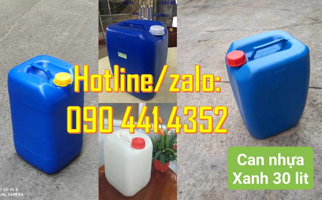 Kích thước can nhựa 10 lít, can 20 lít đựng kiềm, can nhựa 25 lít dày