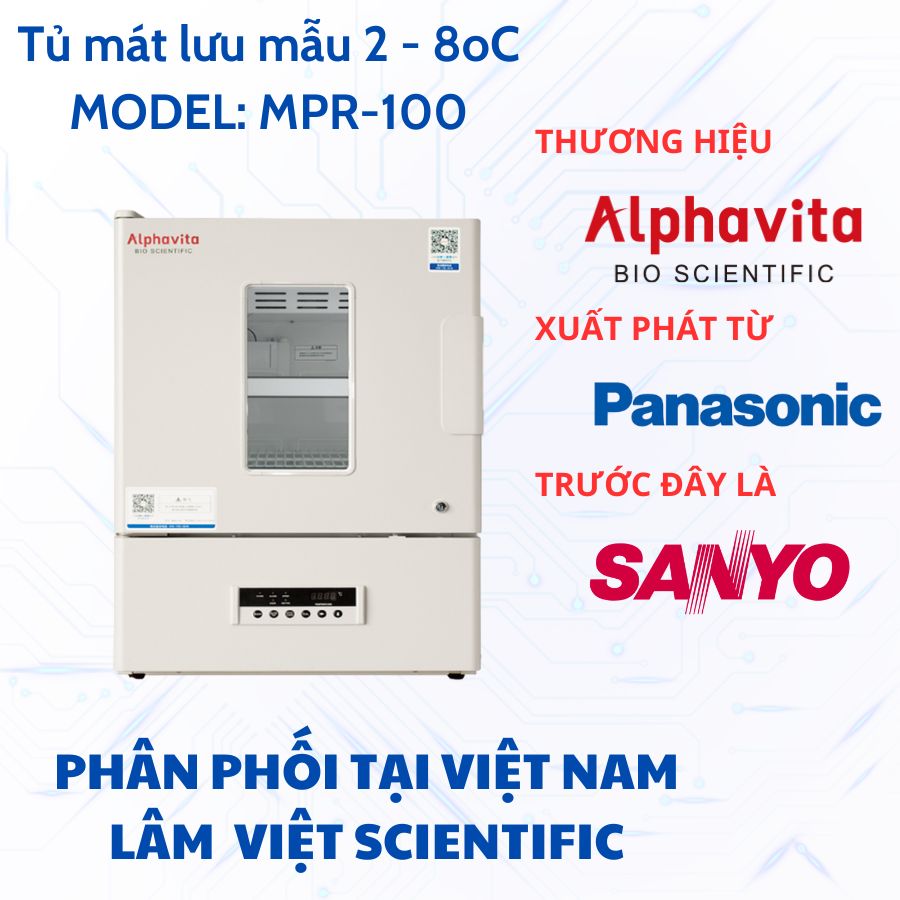 Tủ mát 1 cánh thương hiệu Alphavita