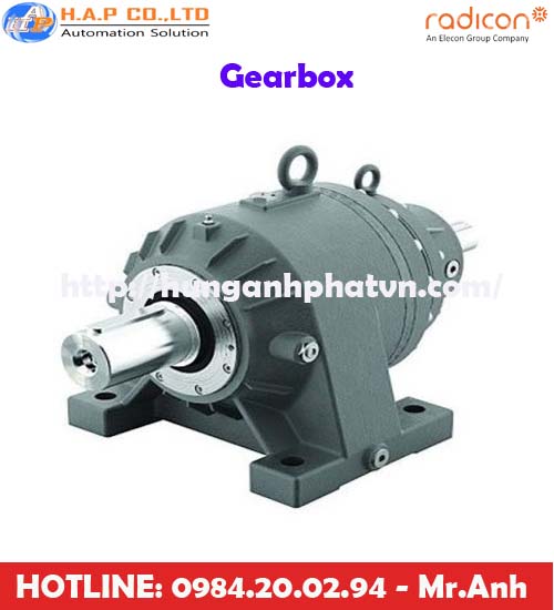 hộp số công nghiệp Radicon tại việt nam, Radicon gearbox