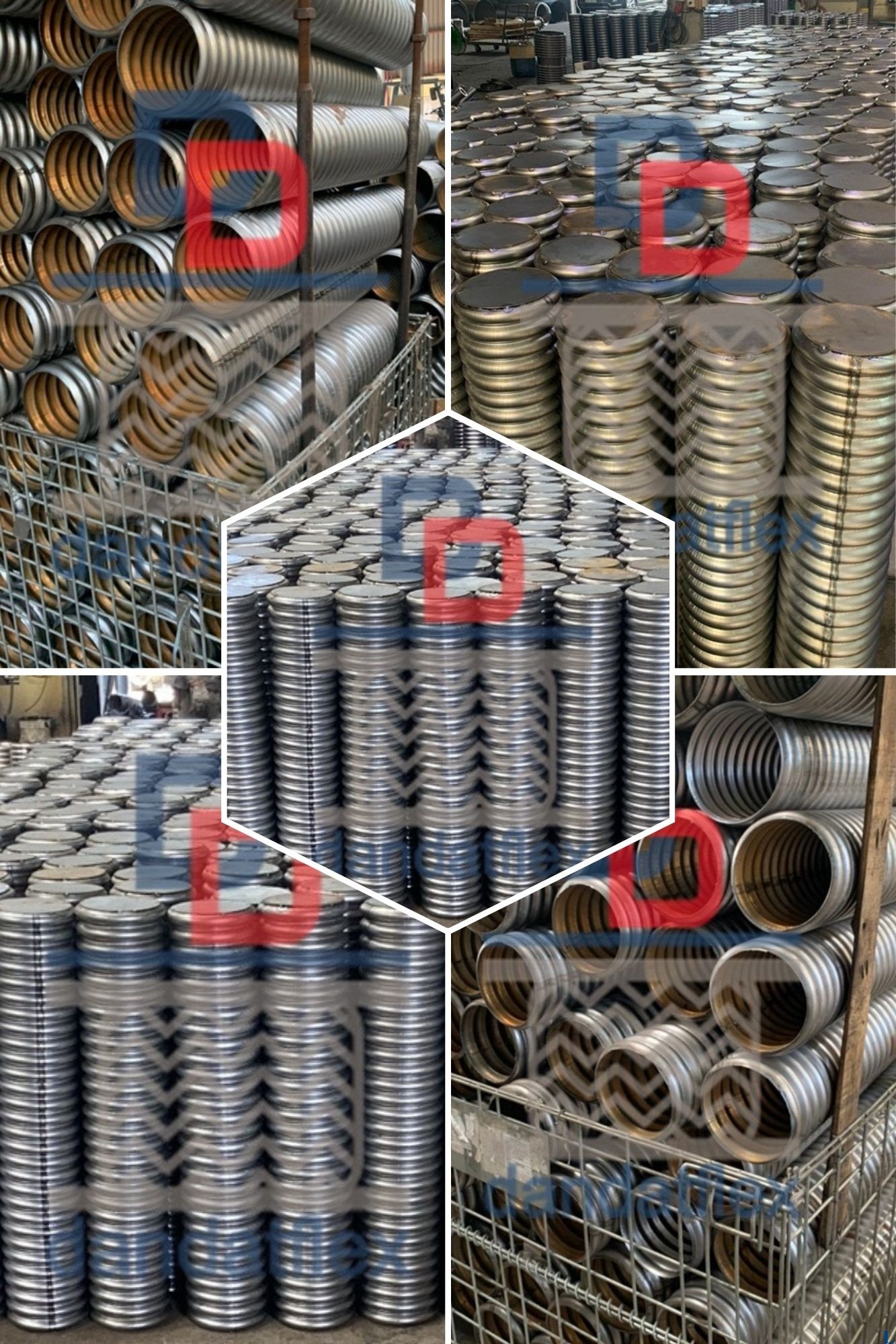 Ống thép ren dày 0.6mm bịt 1 đầu, ống ruột gà sắt, ống bê tông