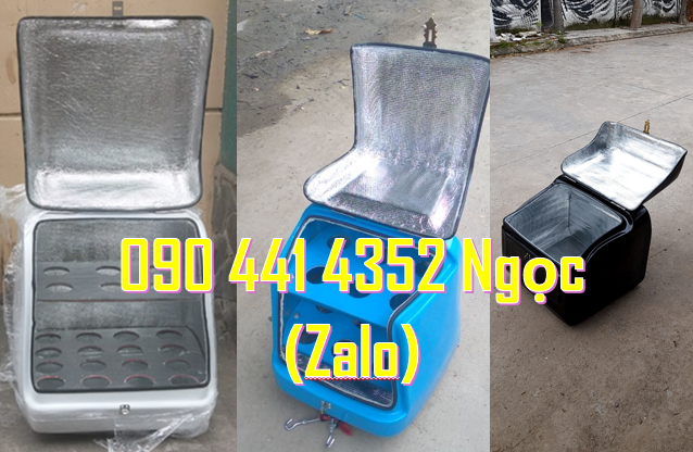Thùng chở hàng composite cao cấp, thùng ship hàng lazada, tiki,