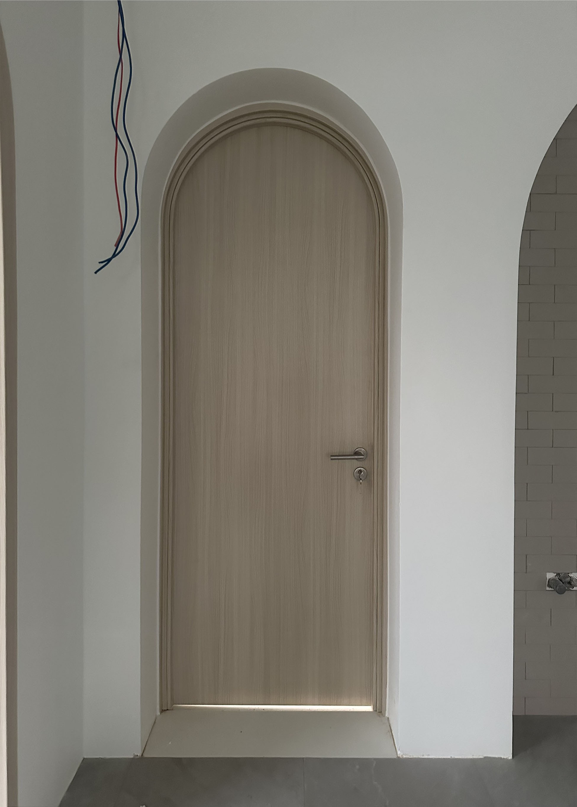 Cửa vòm nhựa composite tại Dĩ An - Bình Dương