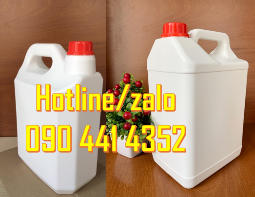SX can nhựa 500ml - 5 lít, loại dày, HDPE 100%, an toàn thực phẩm