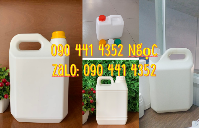Sản xuất can nhựa HDPE, can nhựa 10 lít, can nhựa 20 lít đựng dung môi