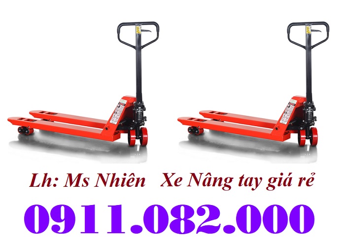 Xe nâng tay giá rẻ- xe nâng tay 3 tấn- lh 0911082000