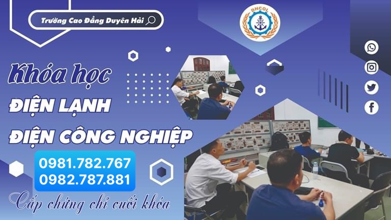 Học nghề Điện Công nghiệp cấp chứng chỉ tại Hải Phòng