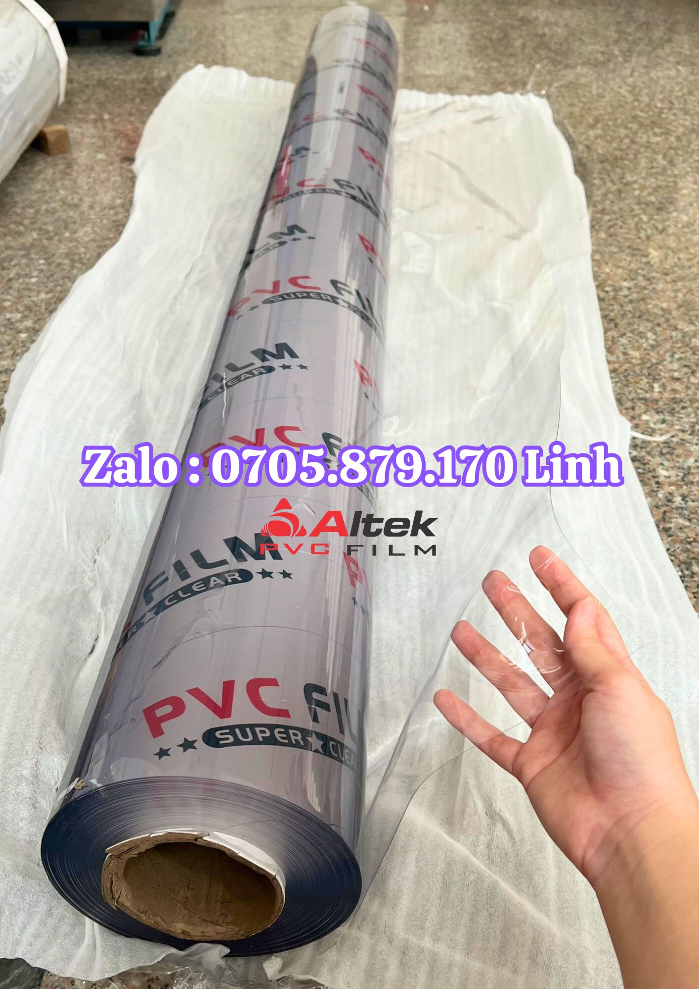 MÀNG NHỰA PVC DẺO TRONG SUỐT 0.05MM - 5MM