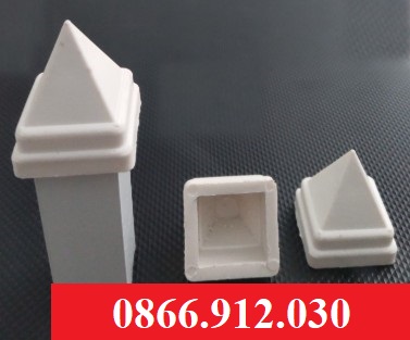 Nắp chụp bảo vệ tường rào sắt hộp chất lượng