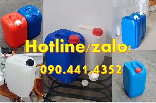 Bán can nhựa 10 lít dày, can nhựa đựng 20 lít chất lỏng, can 25 lít