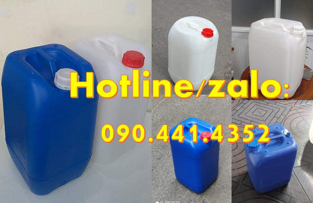 Bán can nhựa 10 lít dày, can nhựa đựng 20 lít chất lỏng, can 25 lít