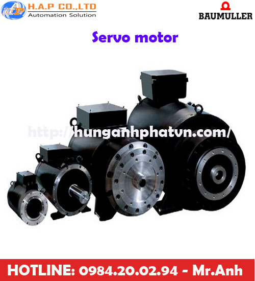 động cơ servo Baumuller tại việt nam, baumuller servo motor