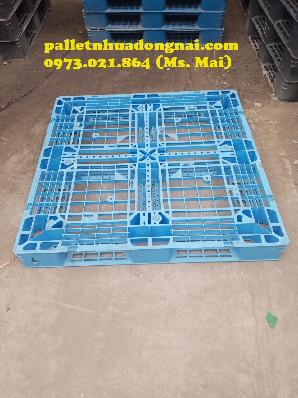 Pallet nhựa cũ kiên giang giá rẻ cạnh tranh trên thị trường