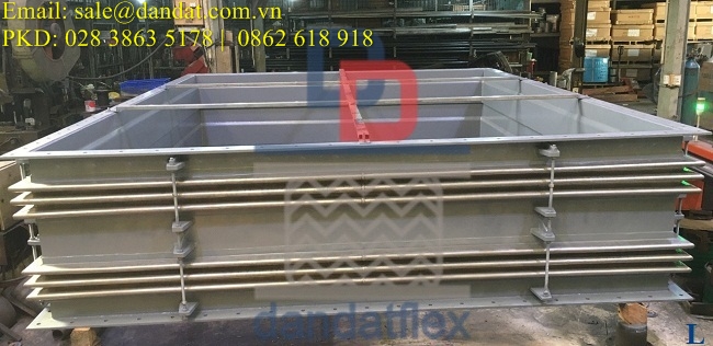Khớp giãn nở vuông, khớp giãn nở hình chữ nhật, ống giãn nở inox