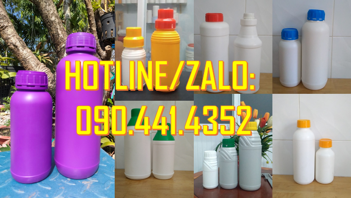 Chai nhựa 50ml tròn, lọ nhựa 100ml tròn, nắp garenty đỏ, dày tại TPHCM