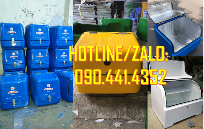 Thùng giao hàng online giá rẻ, thùng ship hàng cỡ tiểu, màu vàng, cam