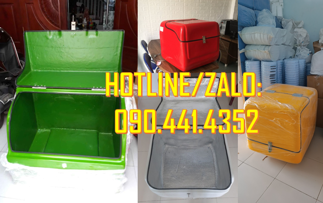 Thùng giao hàng online giá rẻ, thùng ship hàng cỡ tiểu, màu vàng, cam
