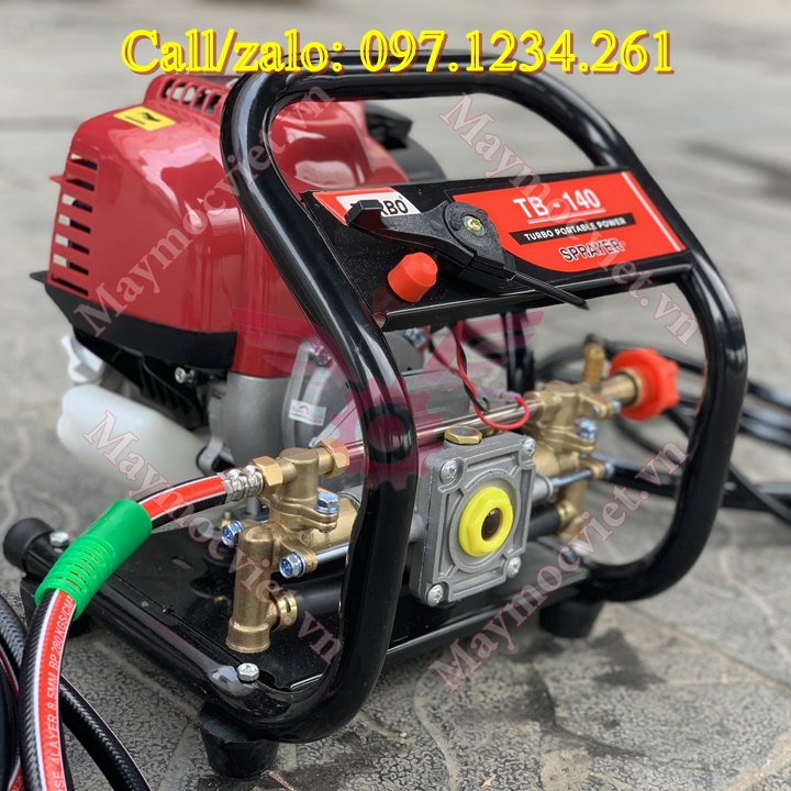 Máy phun thuốc xách tay chạy xăng Turbo TB140 giá tốt