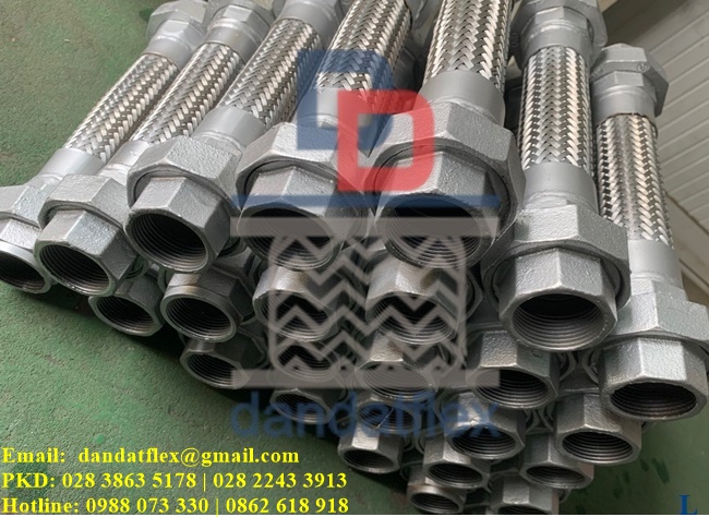 Khớp nối mềm inox, khớp giãn nở nhiệt, ống nối mềm, ống bù trừ giãn nở