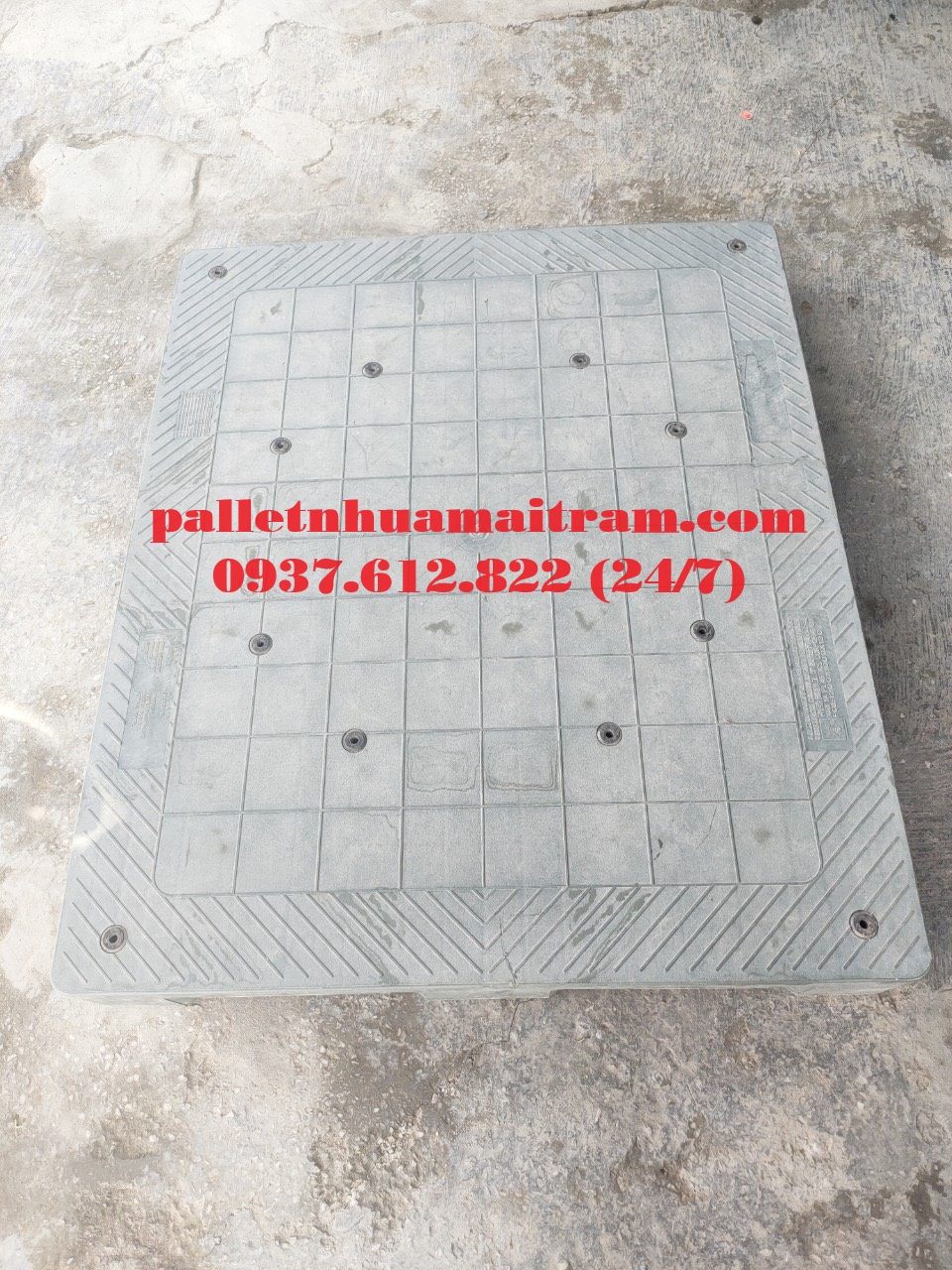 Đại lý phân phối pallet nhựa cũ tại Bình Thuận