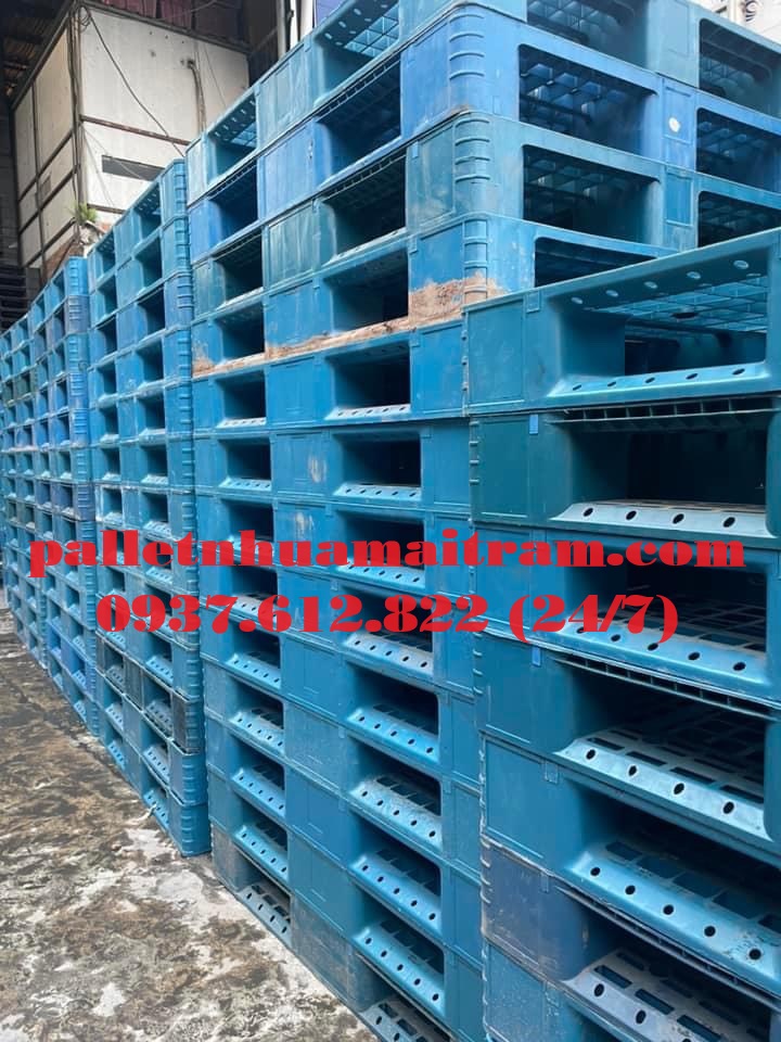 Đại lý phân phối pallet nhựa cũ tại Bình Thuận