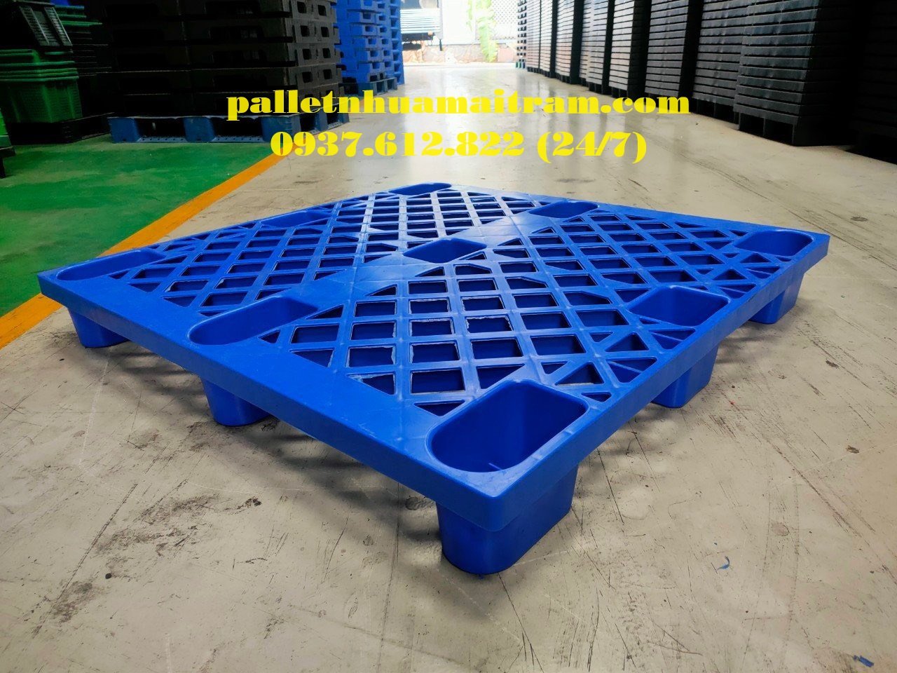 Pallet nhựa Đắk Lắk xuất khẩu giá cực rẻ