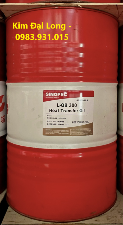 Dầu truyền nhiệt Sinopec L-QB 300 - 200L