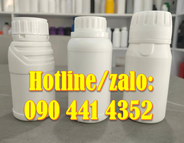 Chai nhựa vuông 1 lít, chai nhựa 500ml đựng dược phẩm, chai nhựa 250ml