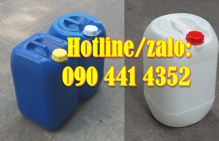 SX can nhựa 10 lít theo yêu cầu, mẫu can nhựa 20 lít vuông, tròn, can