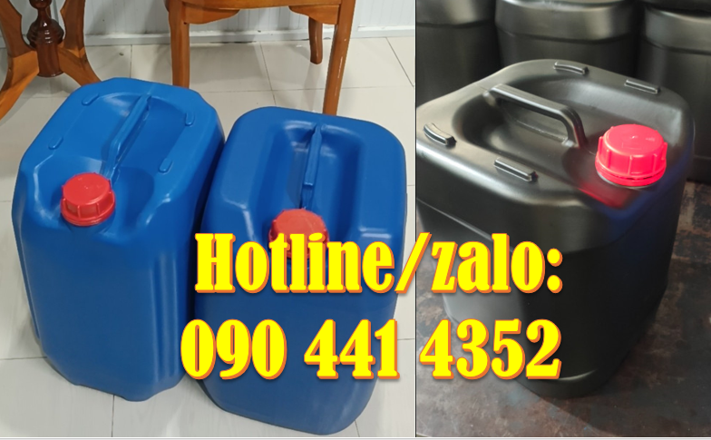 SX can nhựa 10 lít theo yêu cầu, mẫu can nhựa 20 lít vuông, tròn, can