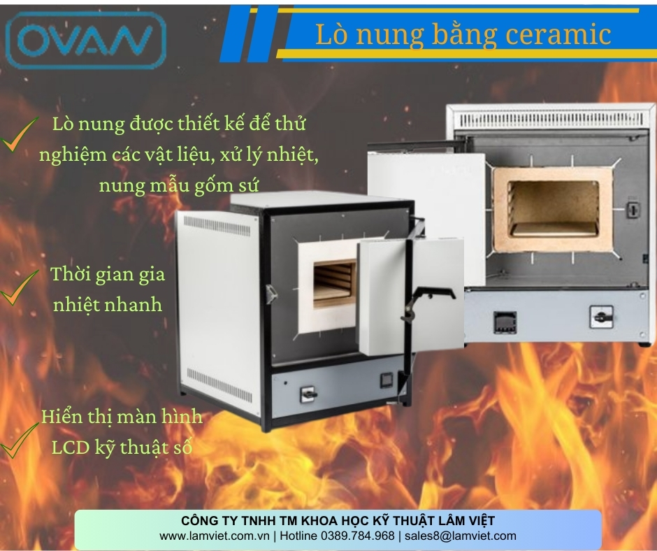 Lò nung ceramic hãng OVan