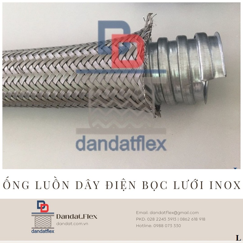 Ống ruột gà lõi thép, ống luồn dây điện, ống thép mềm luồn dây điện