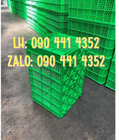 Sọt nhựa công nghiệp, rổ nhựa đựng rau củ, sóng lưới đựng trái cây