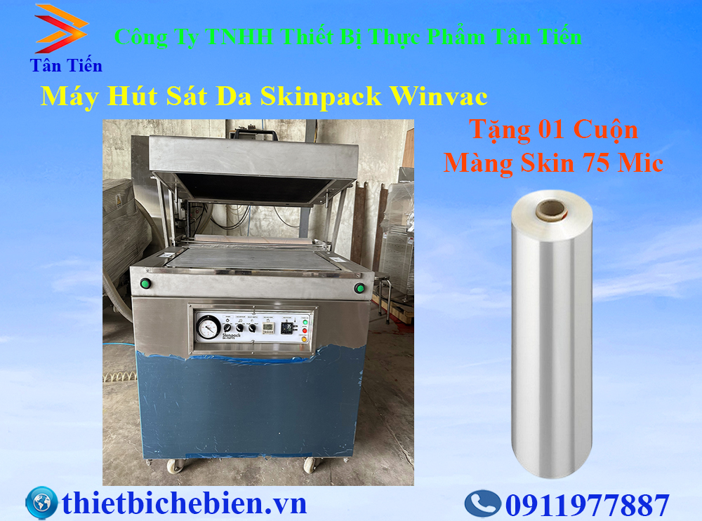 Máy hút sát da skinpack winvac- tặng 01 cuộn màng skin