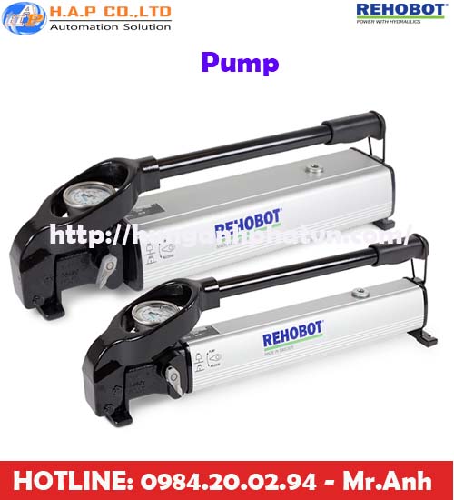 máy bơm thủy lực REHOBOT tại việt nam, REHOBOT pump