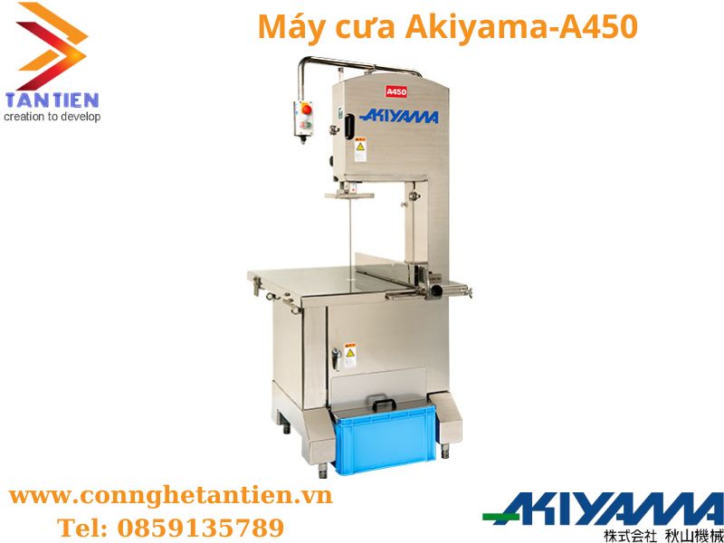 Máy cắt thực phẩm đông lạnh Akiyama Nhật Bản