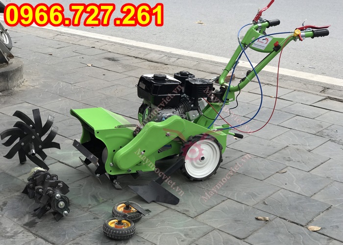 Máy xới đất, cắt cỏ trục băm , sạc cỏ đa chức năng Kawasaki