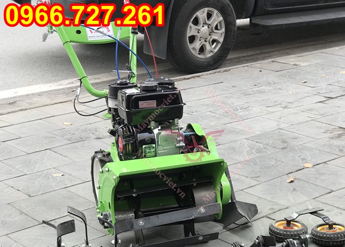 Máy xới đất, cắt cỏ trục băm , sạc cỏ đa chức năng Kawasaki