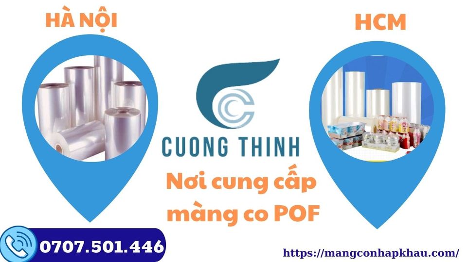 Nơi cung cấp màng co pof, pvc chất lượng