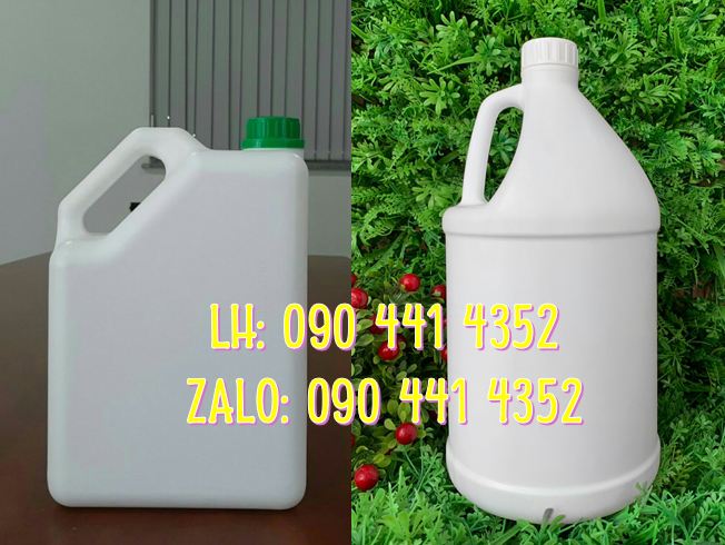 Can nhựa 5 lít đựng dầu nhờn, can nhựa 2L đựng mực, can nhựa 1 lít