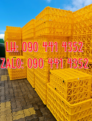 Rổ nhựa công nghiệp, bán sọt nhựa đựng trái cây,sóng hở đựng hàng hoá