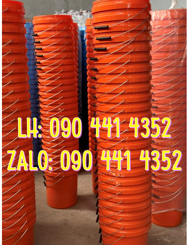 Vỏ thùng sơn 30 lít, thùng sơn 22 lít màu sắc theo yêu cầu,xô nhựa 20L
