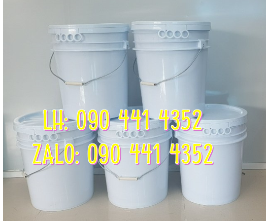 Vỏ thùng sơn 30 lít, thùng sơn 22 lít màu sắc theo yêu cầu,xô nhựa 20L