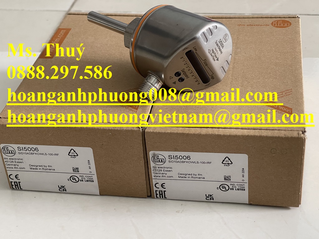 IFM SI5006 - Cảm biến lưu lượng nhập khẩu - Mới 100%