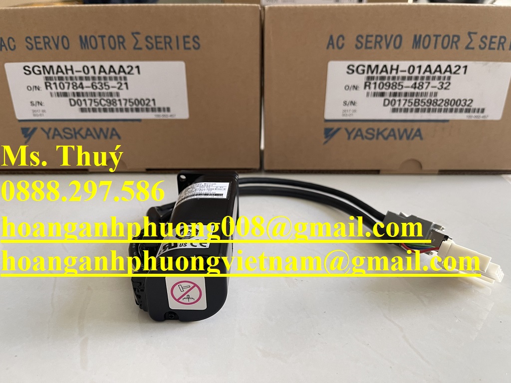 Servo motor Yaskawa - SGMAH-01AAA21 - Giao hàng toàn quốc