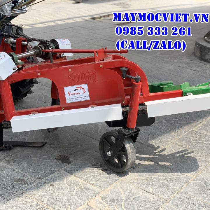 Giàn nhổ lạc, thu hoạch lạc gắn máy cày Turbo TBL2400