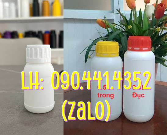 PP chai nhựa 1 lít giá sỉ, chai nhựa 500ml tròn, vuông, màu yêu cầu