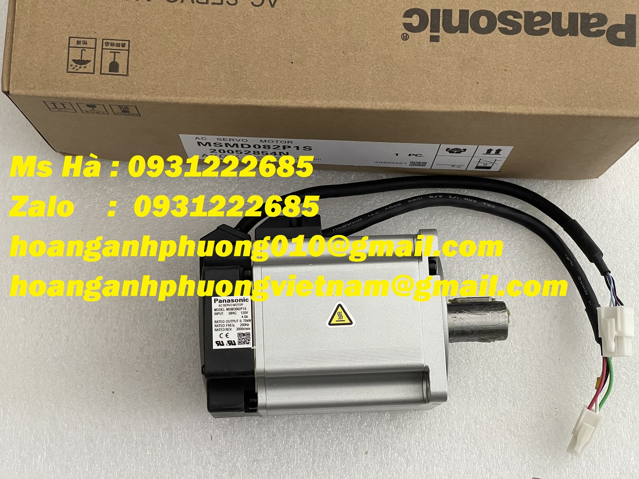 Cạnh tranh về giá - Servo driver panasonic MSMD082P1S