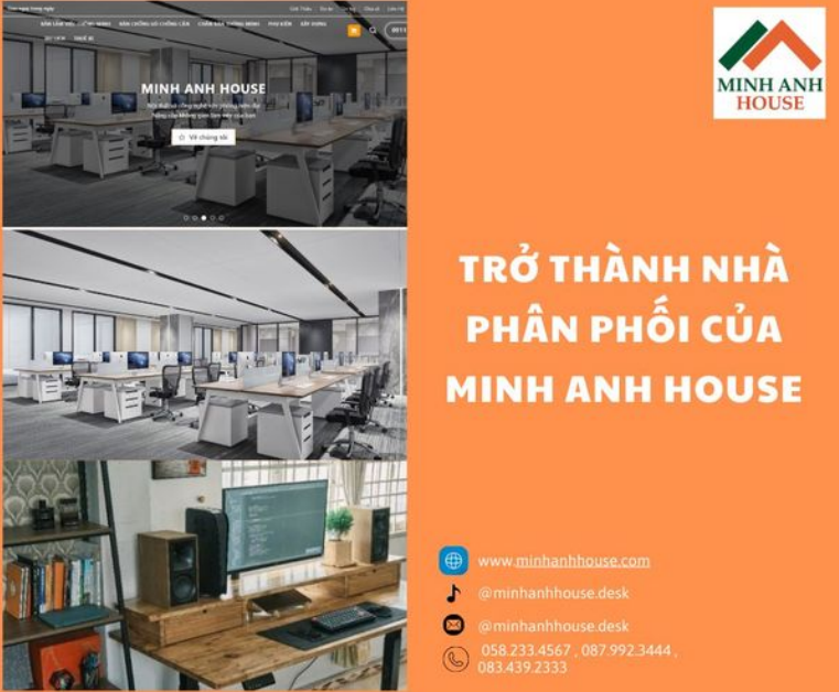 TÌM KIẾM ĐỐI TÁC CỦA MINH ANH HOUSE - CỬA HÀNG NỘI THẤT