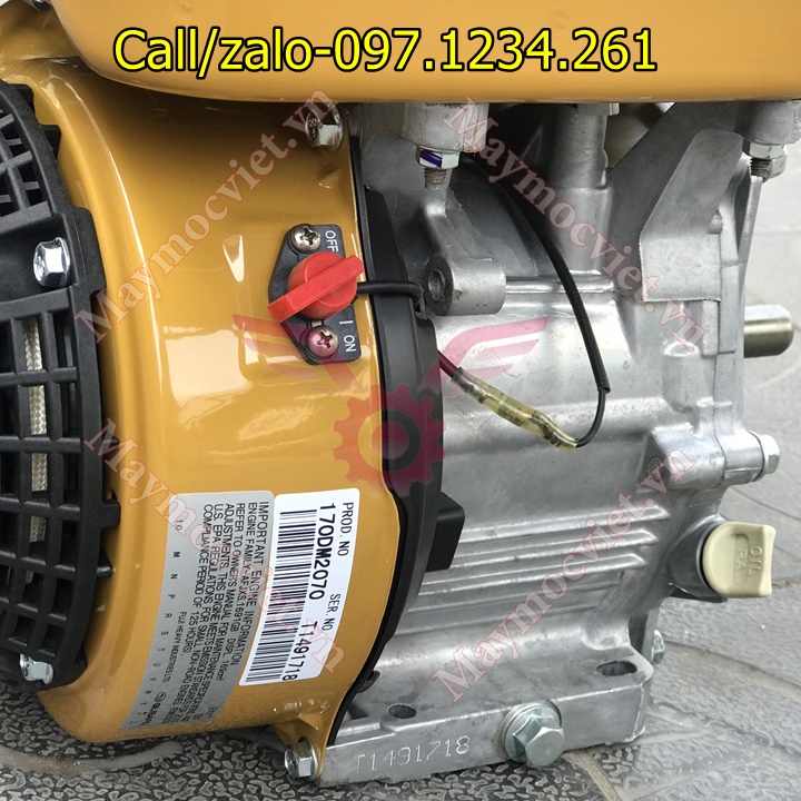Động cơ nổ 4 thì Subaru 6Hp giá rẻ tại Hà Nội